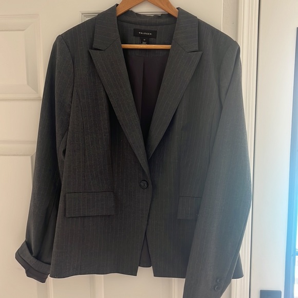 Halogen Gary Pinstripe Blazer - Picture 1 of 3